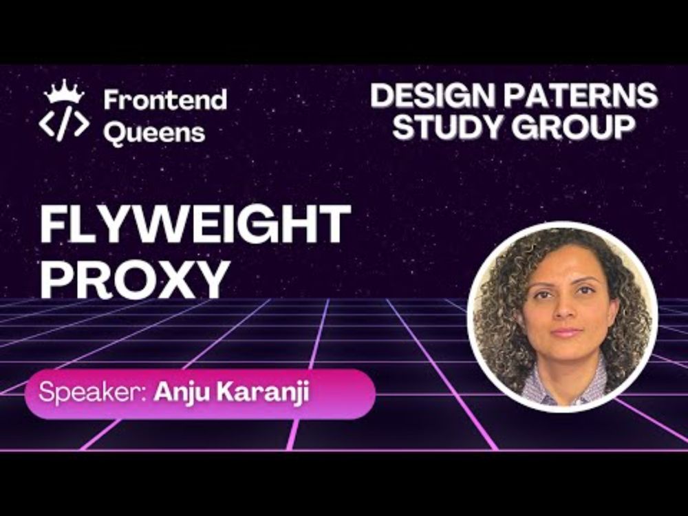 Design Patterns Study Group Session 3: Optimizing Performance & Structure