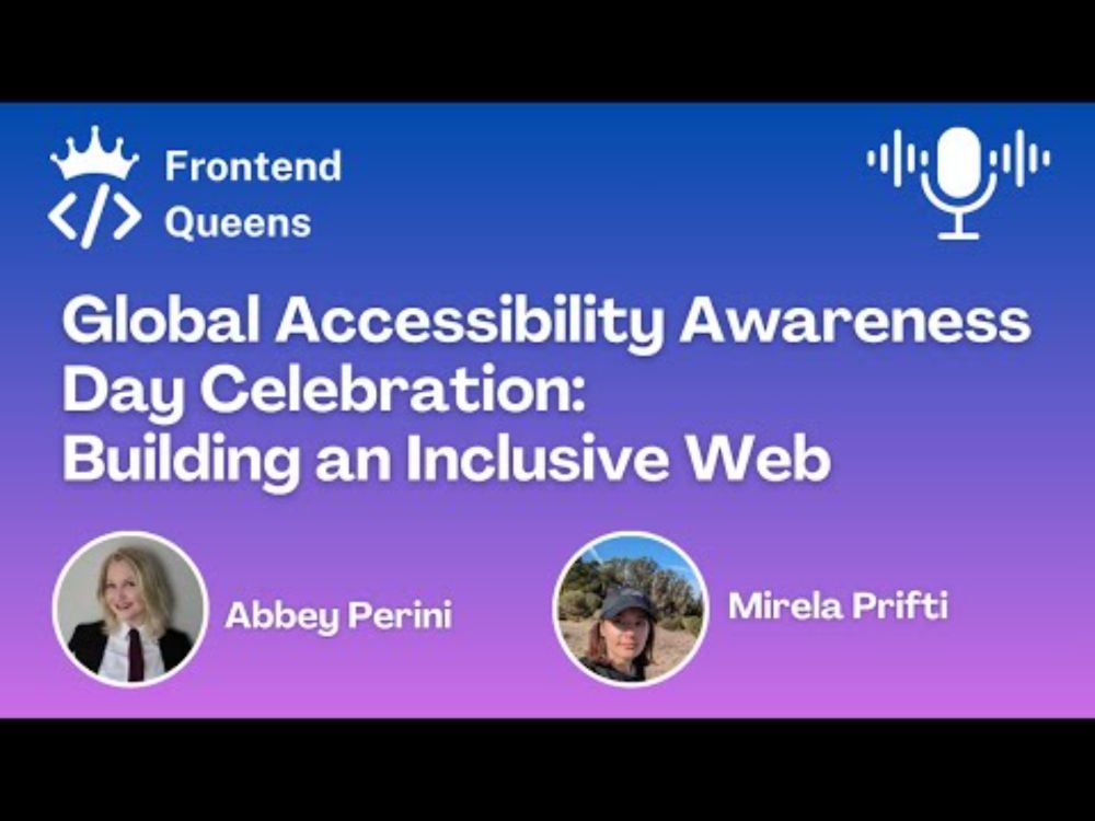 Global Accessibility Awareness Day Celebration: Building an Inclusive Web