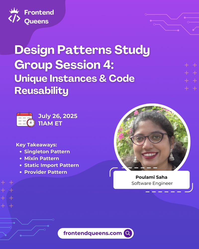Design Patterns Study Group – Session 4
Unique Instances and Code Reusability