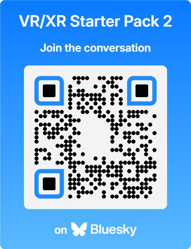 Bluesky VR/XR Starter Pack 2 QR Code