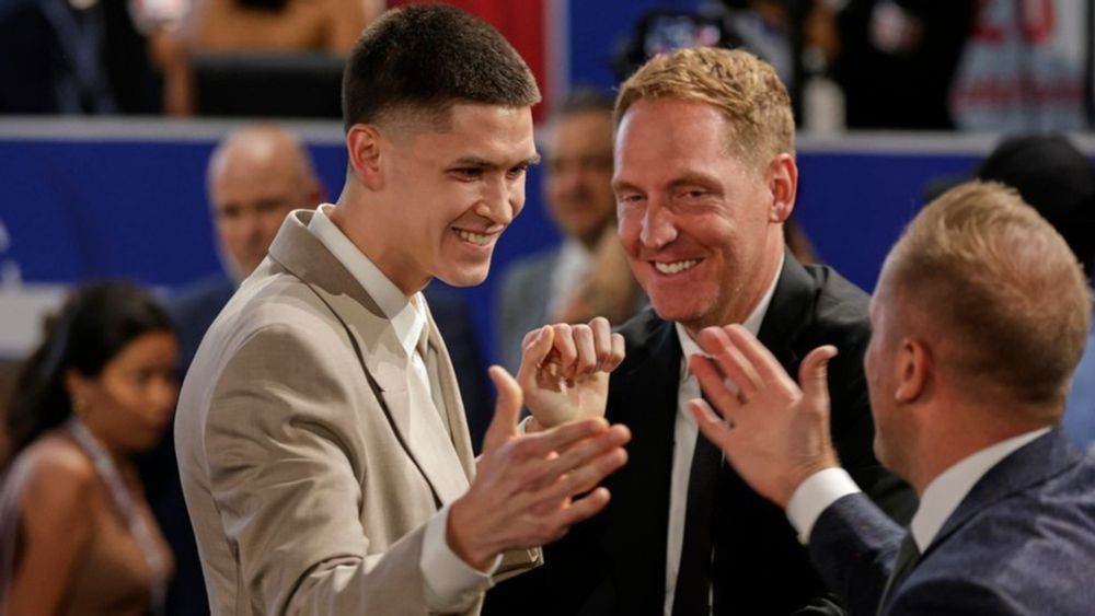 Nets introduce global draft class, including No. 8 pick Egor Demin from BYU