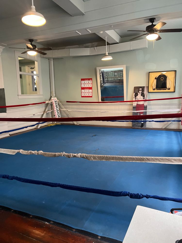The old boxing ring 