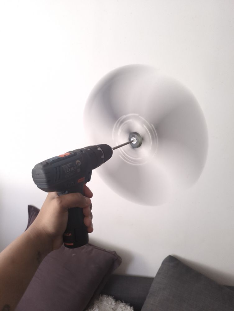 same but it's rotating