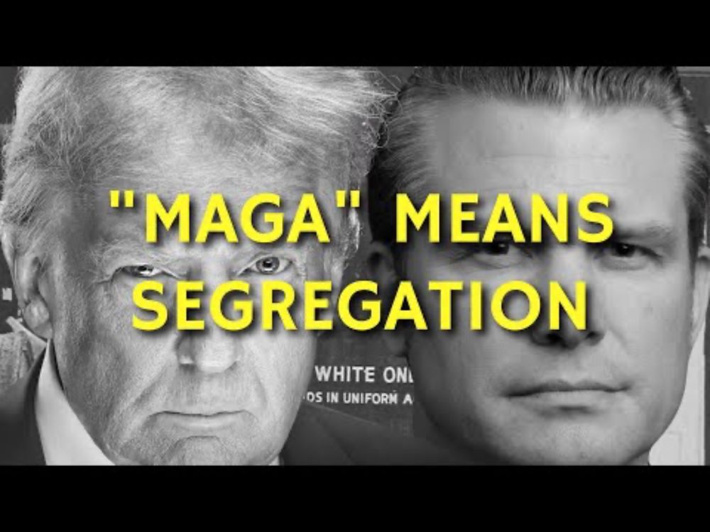 "Make America Great Again" means segregation