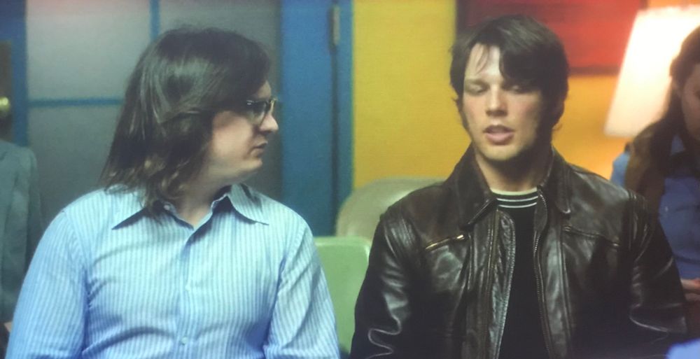 A screen grab from I’m Dying Up Here (season 1, episode 6) with Clark and Plop from the Office 