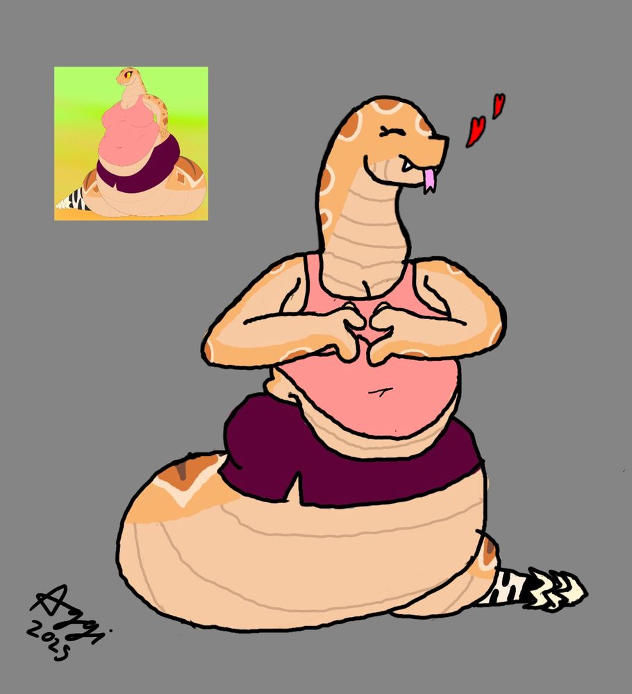 big snake girl luvs u