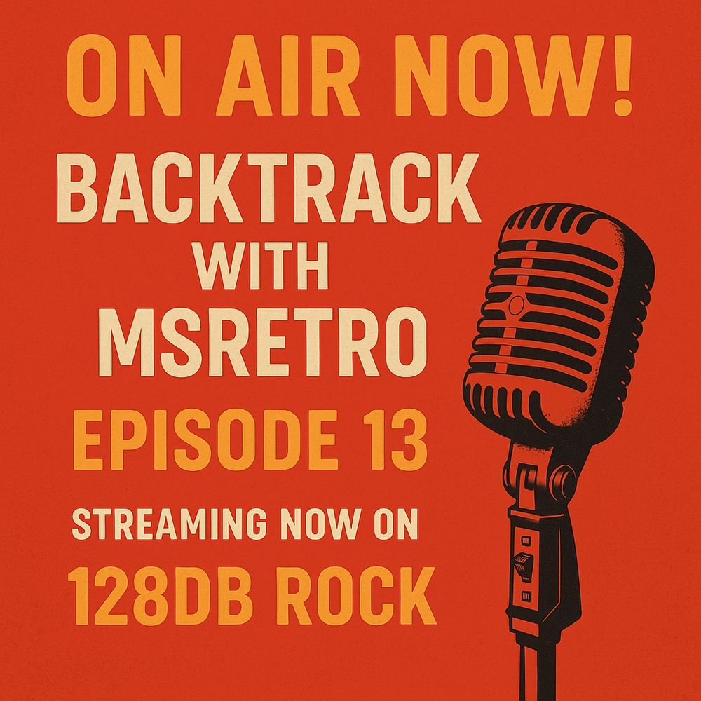 On air now! Backtrack with MsRetro on 128db.com