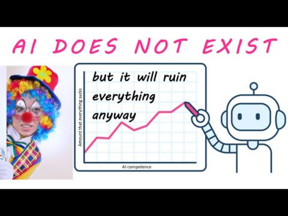 AI does not exist but it will ruin everything anyway