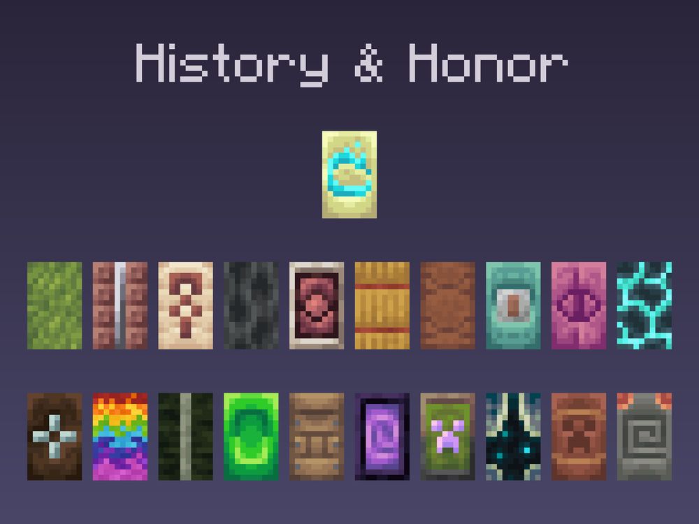 A lot of custom capes based on all major updates released so far (excluding drops)