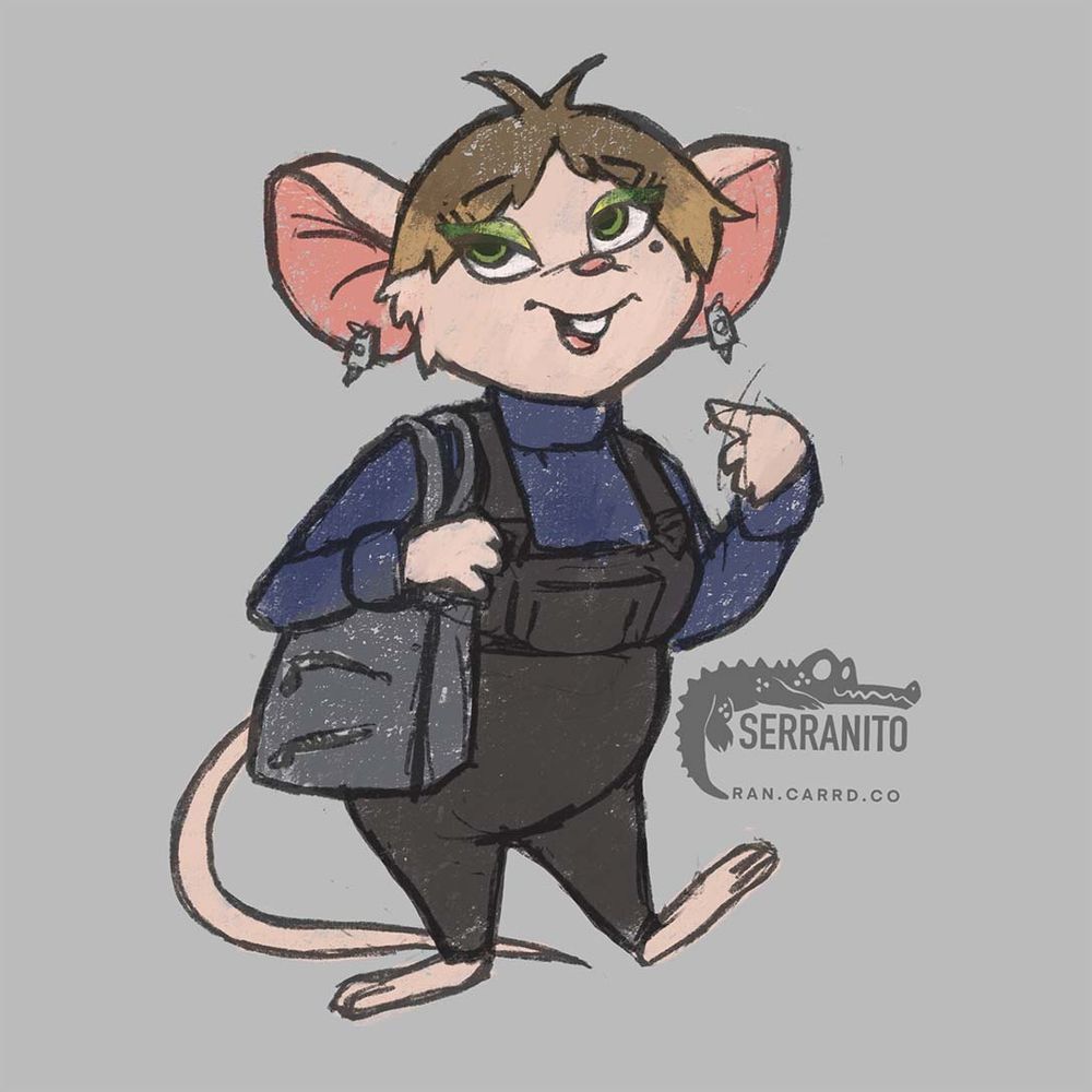 Ran, pero en versión ratón de Disney~