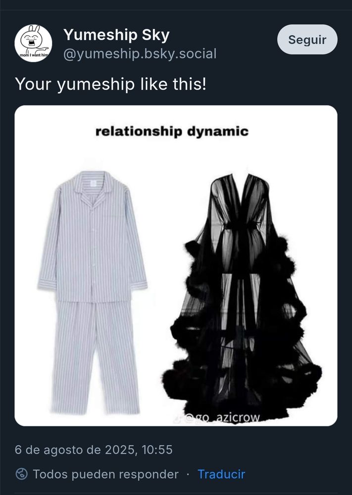 Your yumeship like this -> Pijama y batita de noche