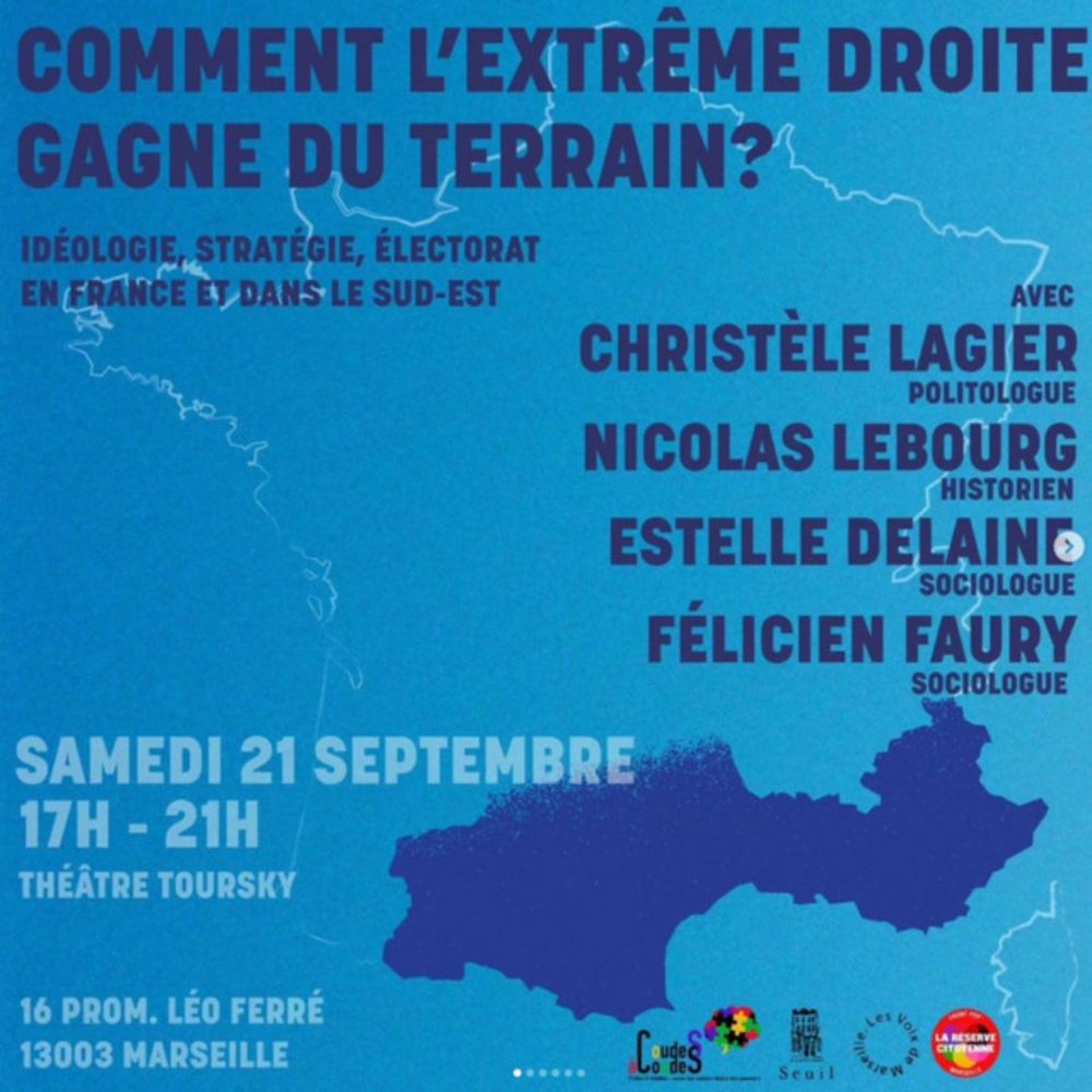 Rencontre du 21/09/2024: Comment l'extrème droite gagne du terrain?