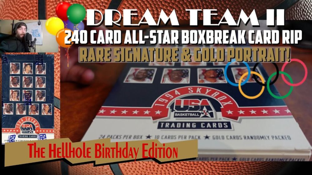 Skybox USA Basketball 1994 - Dream Team II Trading Cards | The Hellhole