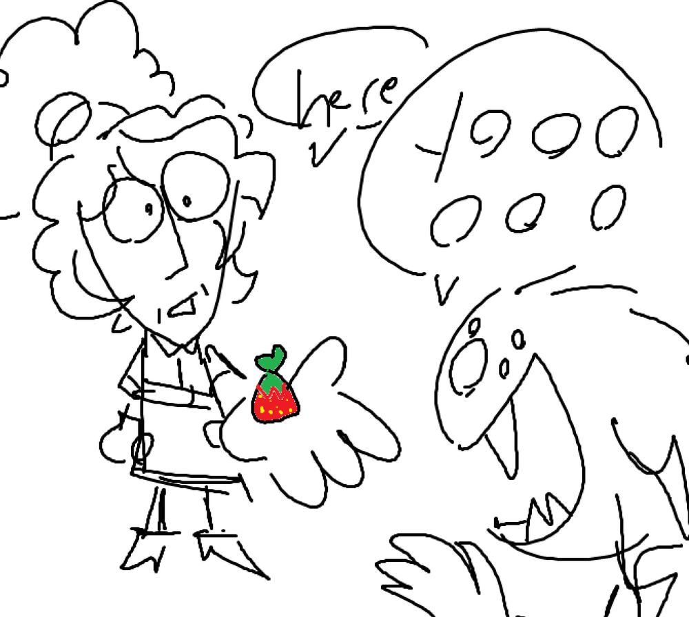 dont starve wanda gives the funny grandma candy to webber, who is very excited