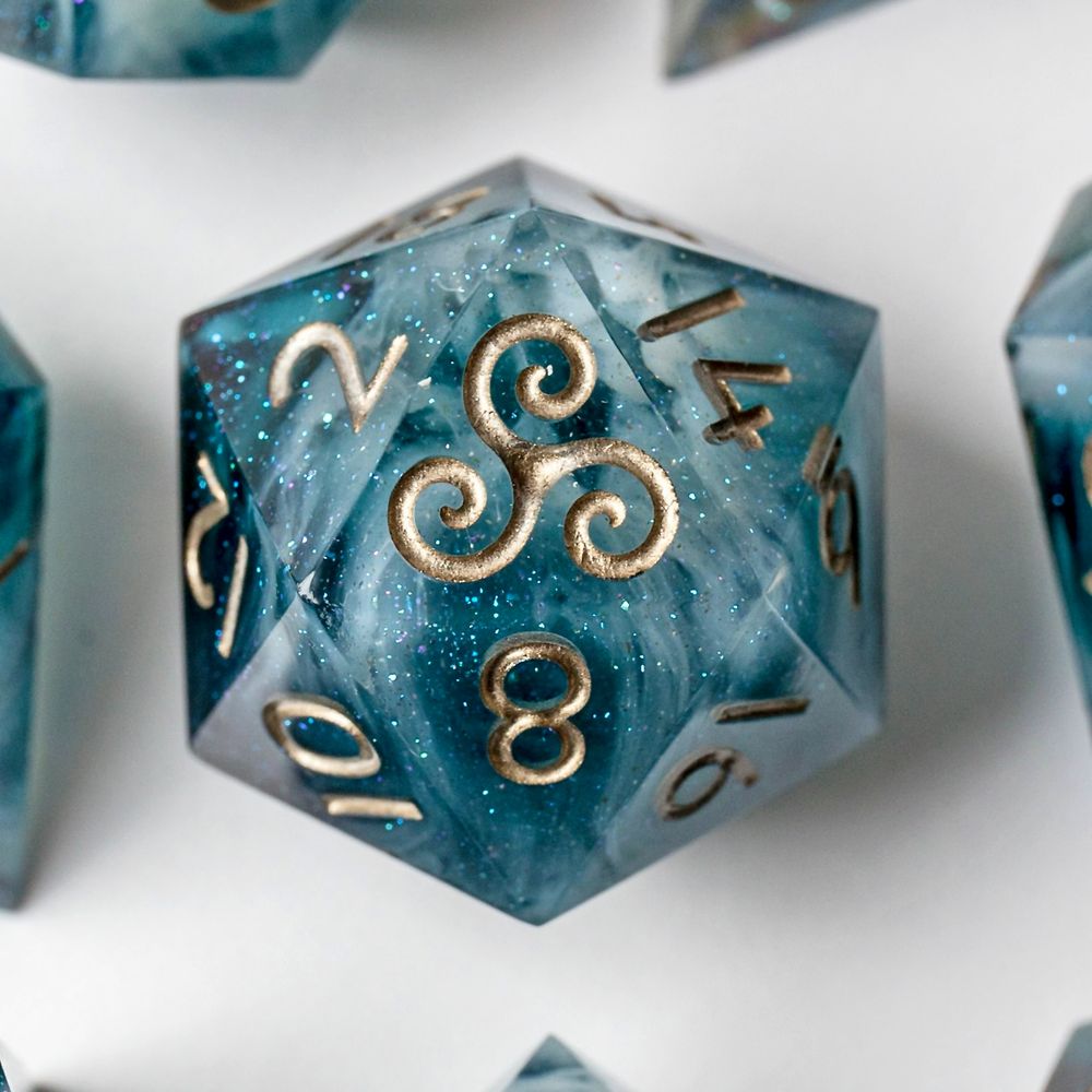 Detailaufnahme des D20