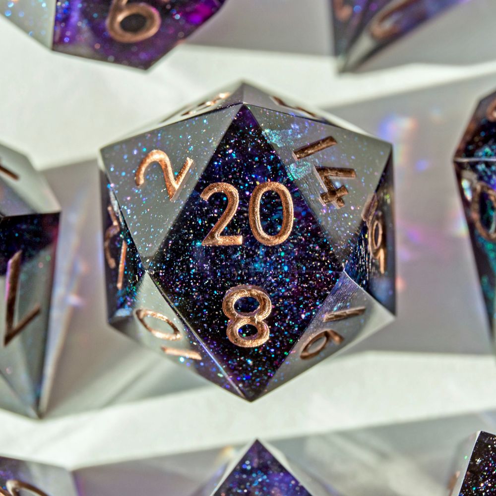 Detailaufnahme des D20