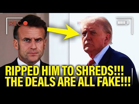 WHOA! FURIOUS World Leaders STICK the DAGGER in Trump
