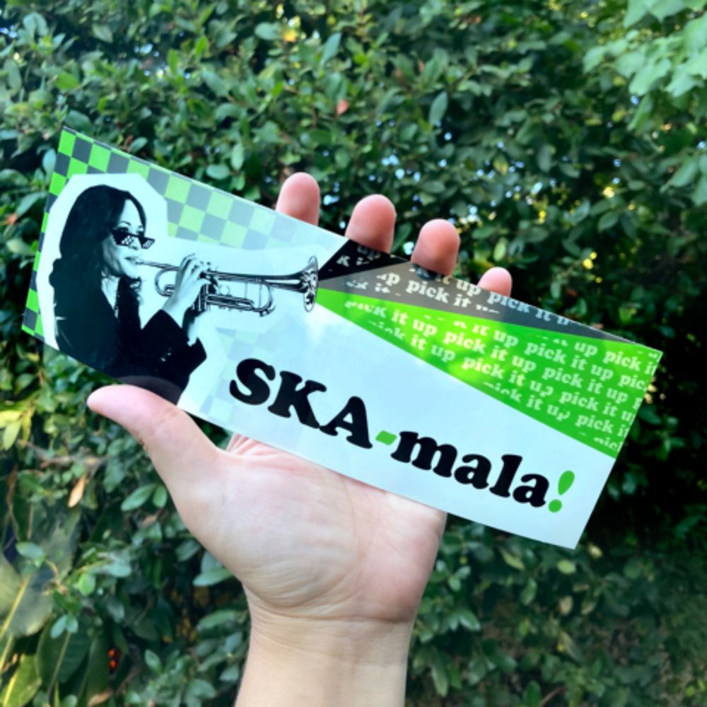 Brat Summer Ska-Mala Sticker - Alyssa Pants's Ko-fi Shop