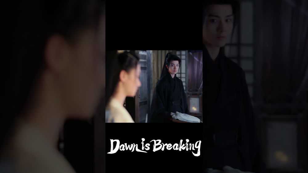 يشعر بالغيرة عليها رغم انها لا تتذكره # #dawnisbreaking #hexuanlin #بزوغ_الفجر #shorts #youku #lifei