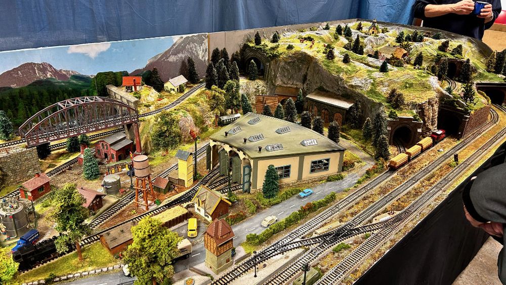 Modelspoor weekend Ewijk 2024 - Märklin Nostalgiebaan