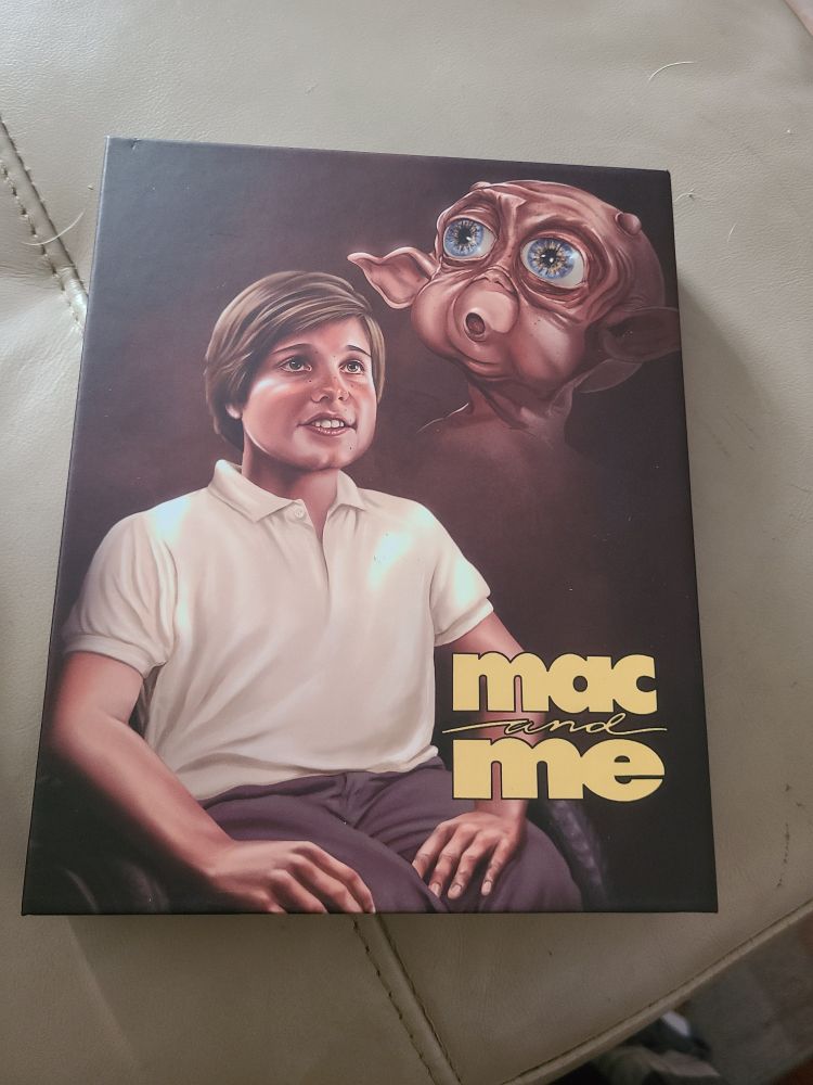A 4K copy of Mac and Me from Vinegar Syndrome 