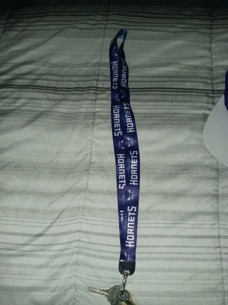 Charlotte Hornets Keychain