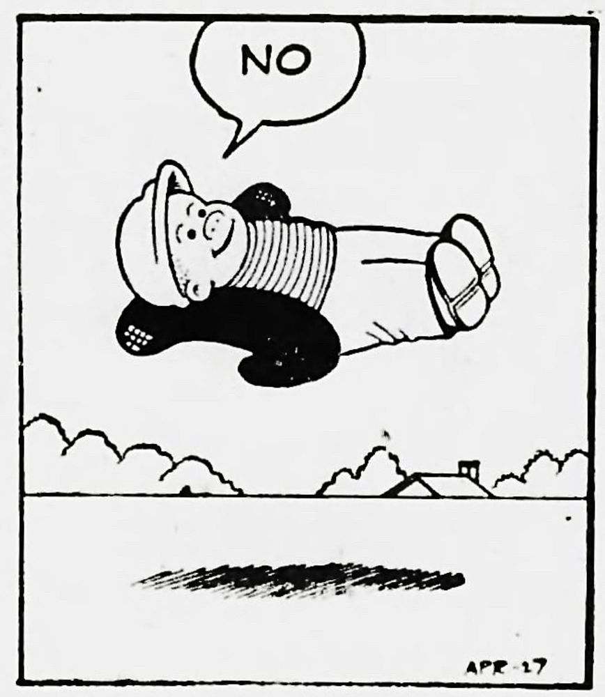 Sluggo (Nancy’s bestie) refuses the Rapture
