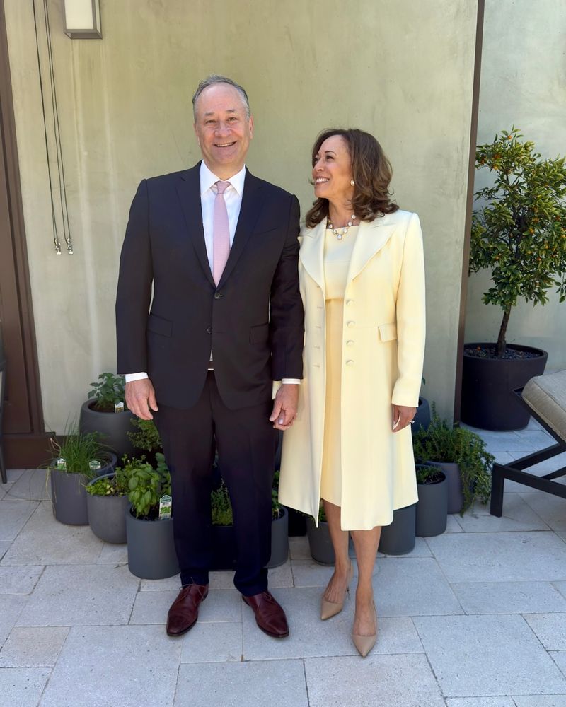 Vice President Kamala Harris and her family celebrate Easter 2025.