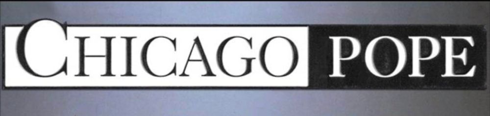 The logo of TV show Chicago Hope edited to say Chicago Pope