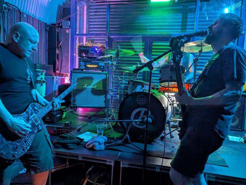 The Grey, a 3 piece post-metal band playing an intimate live show at Radio City Social in Chelmsford 