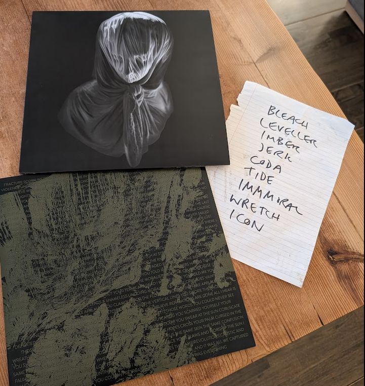 Row of Ashes' newest album Tide Into Ruin on vinyl including a setlist from their Radio City Social gig last weekend.