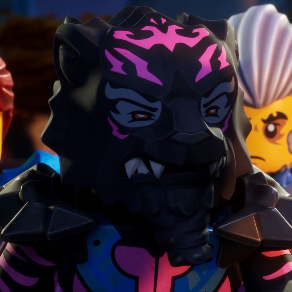 Screenshot of Lord Ras from Ninjago Dragons Rising Season 2 Part 2