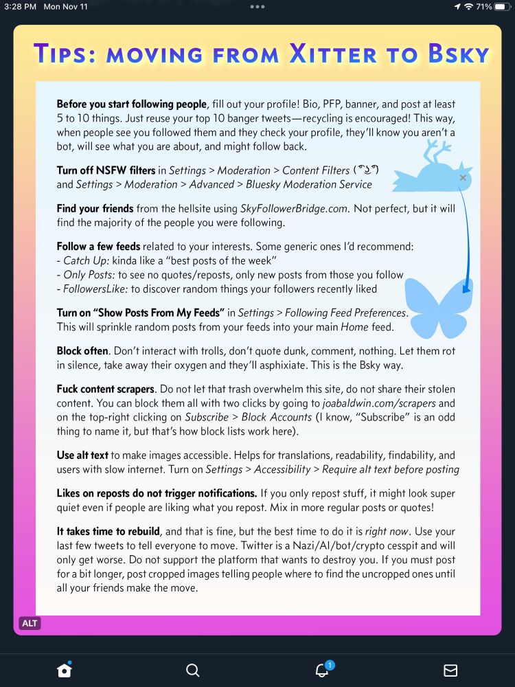 Helpful tips for moving from Twitter to Bluesky