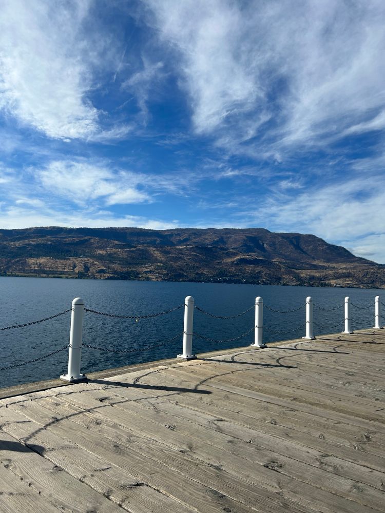 A view of West Kelowna and Okanagan Lake 