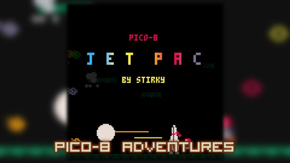 Jetpac /// Pico-8 Adventures