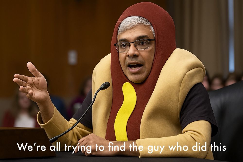 Hot dog meme from Tim Robinson’s I Think You Should Leave, but featuring JB in a hearing room