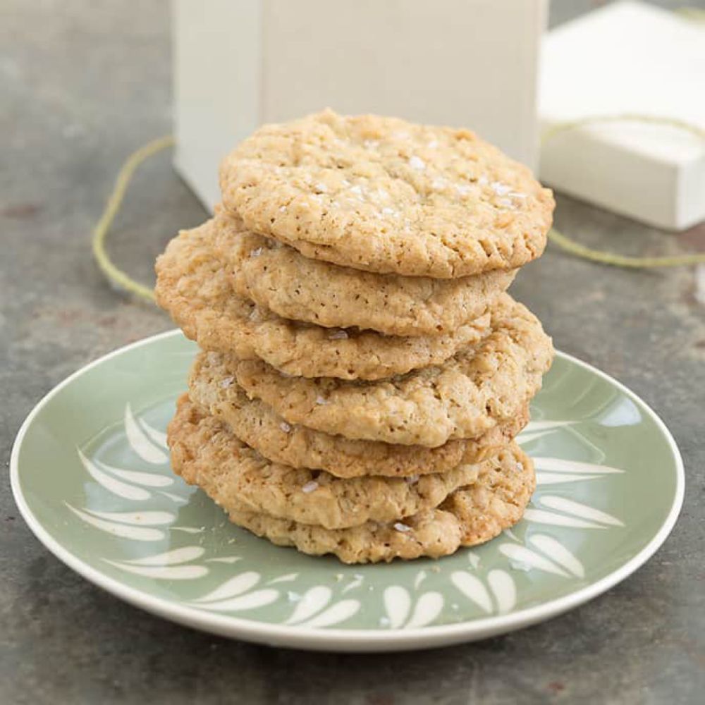 Salty Thin and Crispy Oatmeal Cookies | America's Test Kitchen Recipe