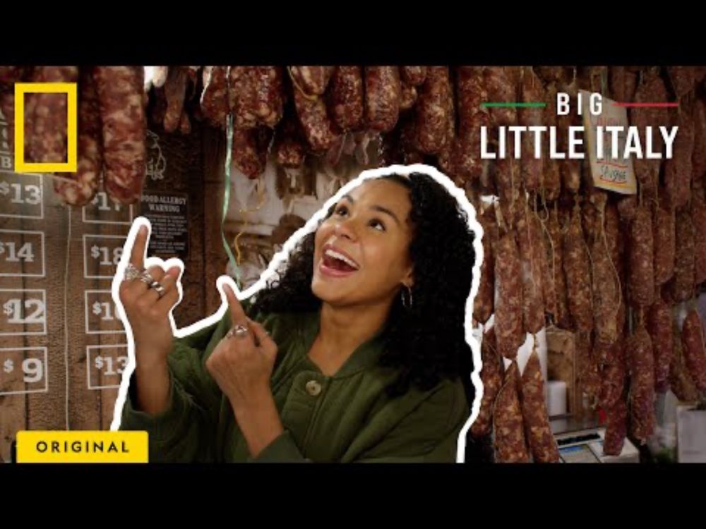 I Ate from a Meat Chandelier and Fell in Love with a Baker in New York | Big Little Italy | Nat Geo