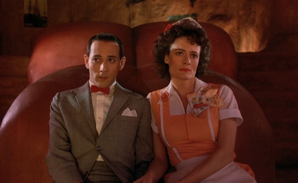 Pee-wee and Simone sitting together