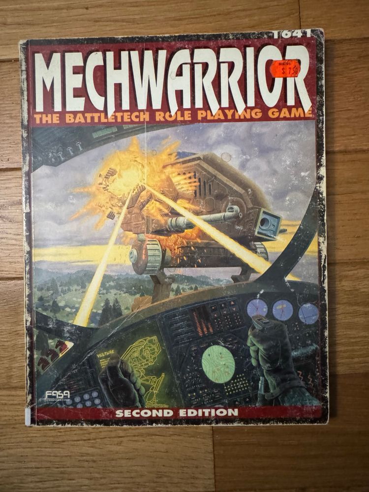 MechWarrior 2nd core book 