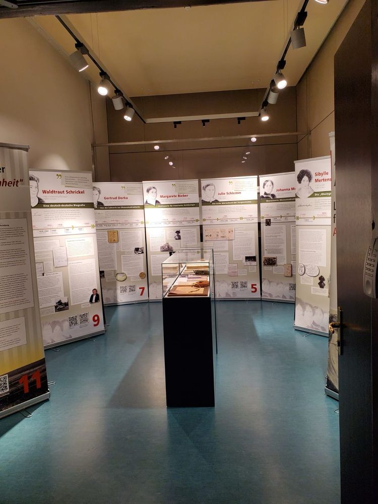 Blick in die Ausstellung 