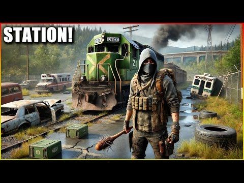 Train Station! Post-Apocalyptic Survival | Zompiercer [E8]