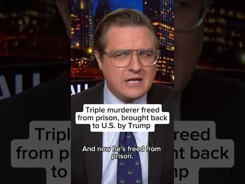 Triple murderer freed from prison, brought back to U.S. by Trump