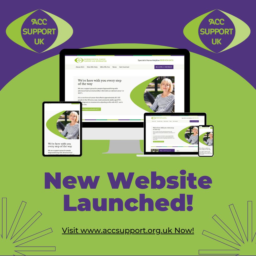 New website launched for adrenocortical cancer at www.accsupport.org.uk