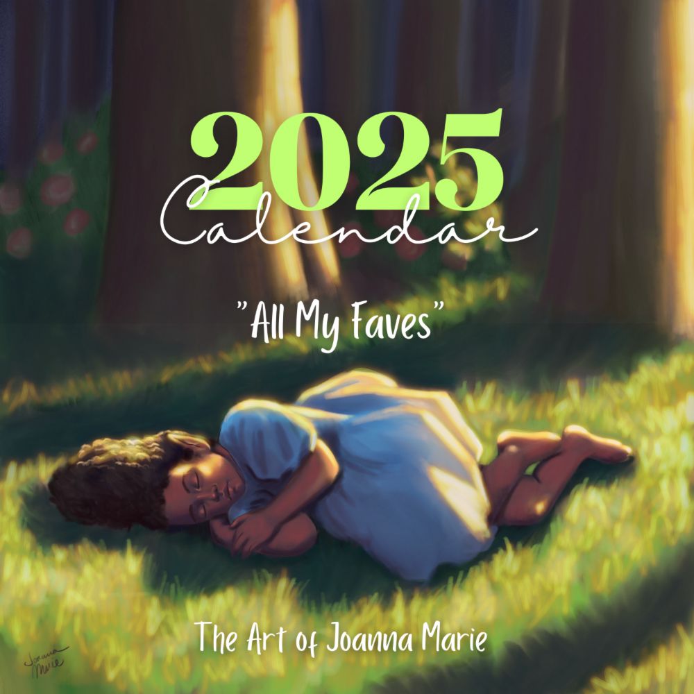 LIMITED SIGNED 2025 Calendar Preorder by artist Joanna Marie - Fine Art & Fantasy Portraiture | Joanna Marie Art