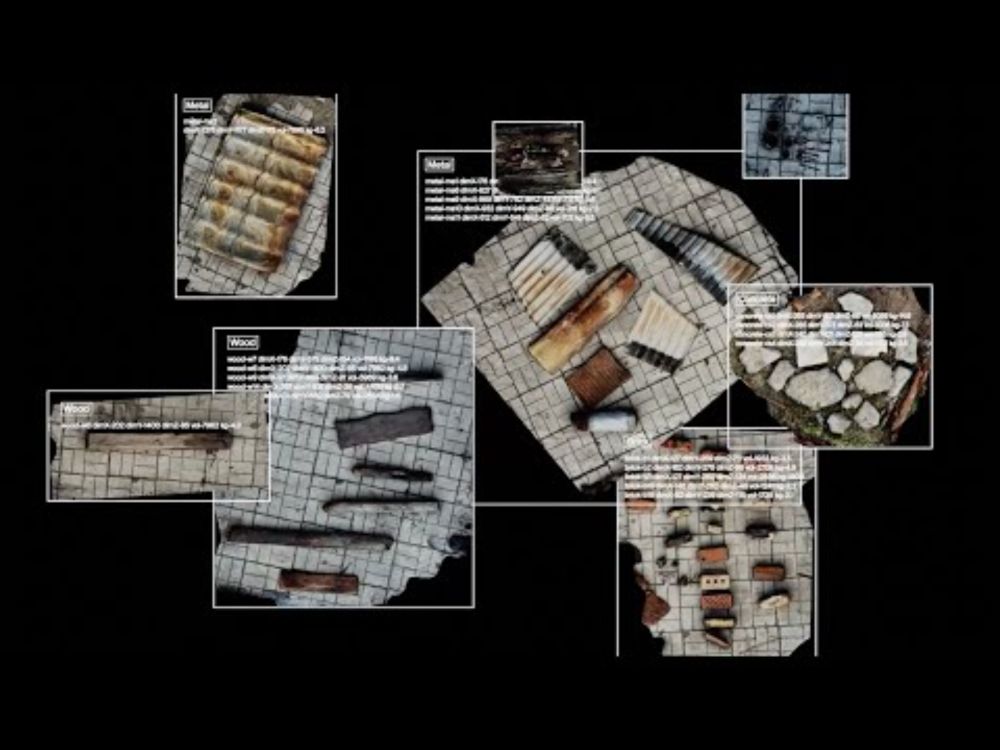 Circularity on the Edge AI finds reusable materials in rubble of Ukrainian buildings