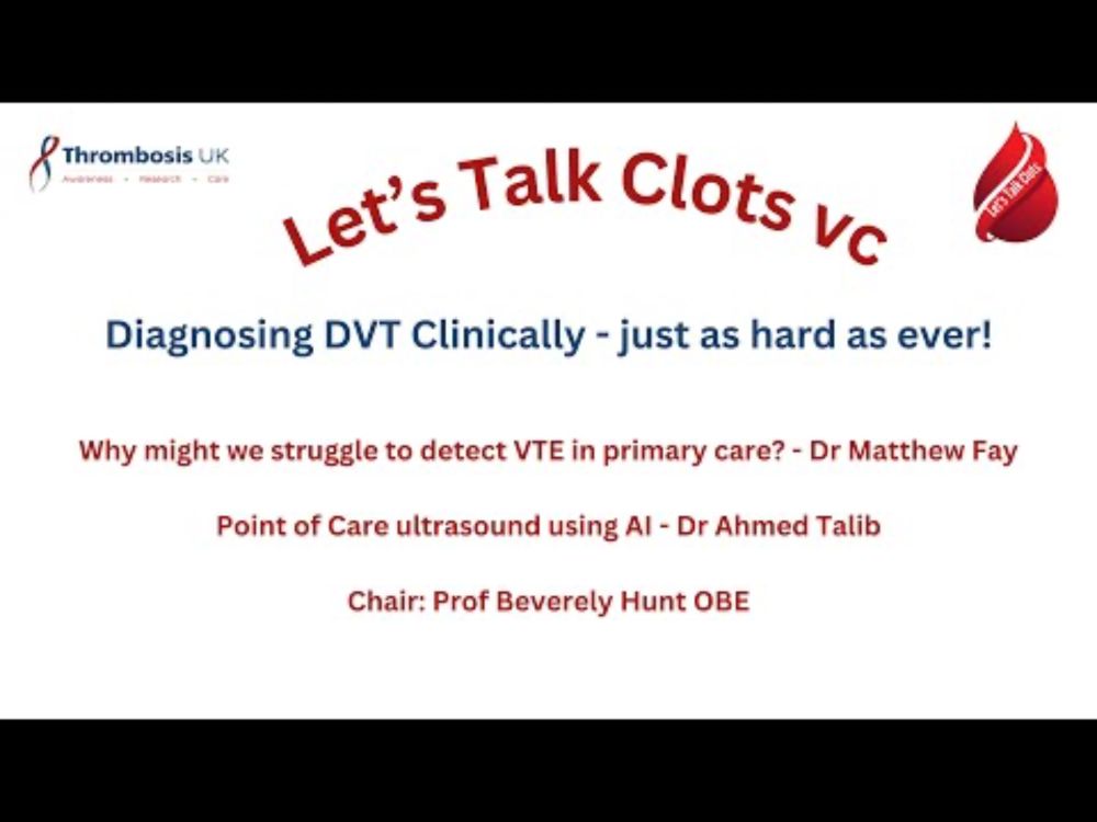 Diagnosing DVT clinically – just as hard as ever!