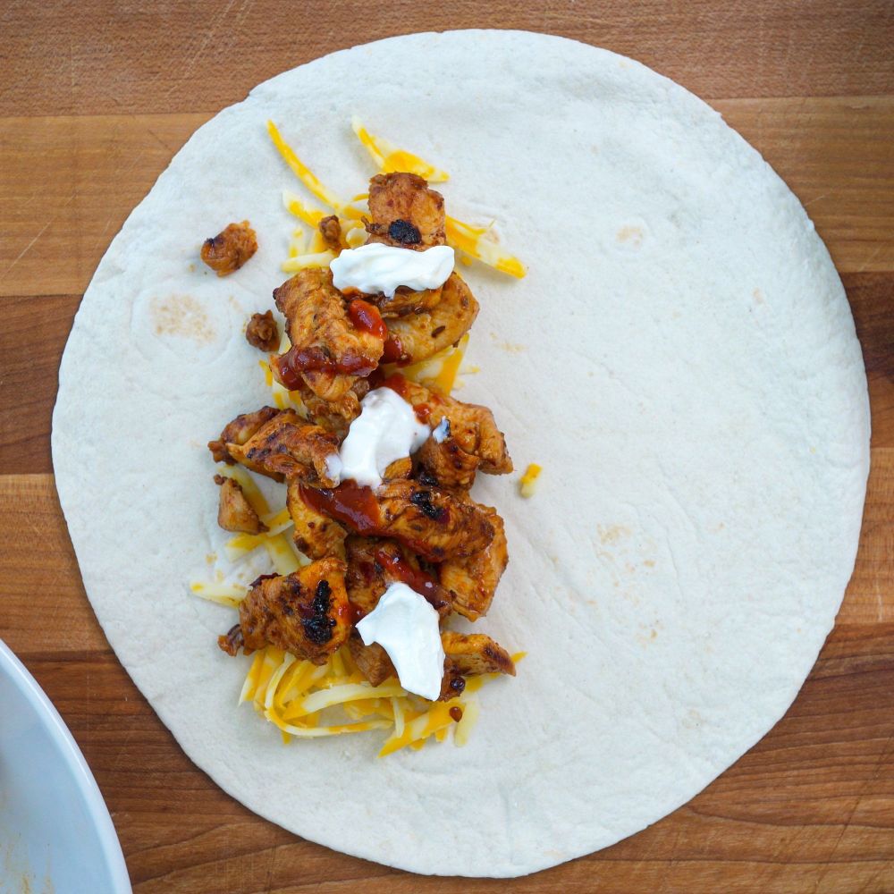 Chipotle Chicken Snack Wrap