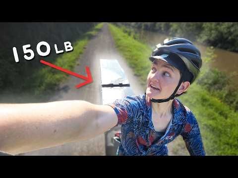 I built an e-bike with unlimited range and tried to ride 450 miles on it...