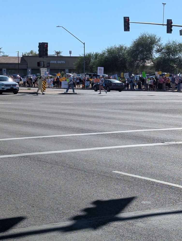 No King protesters Peoria az